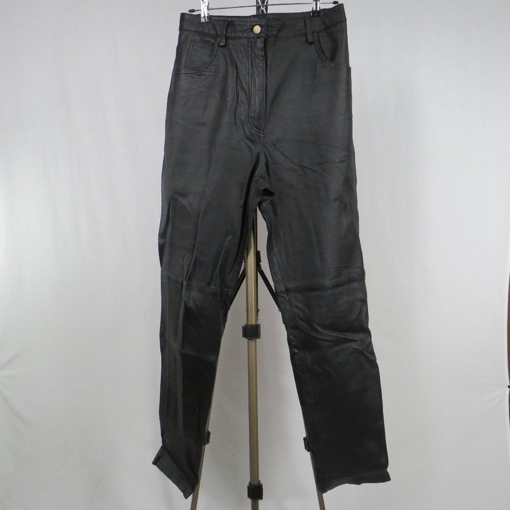 Black High-Waisted Women's Pants